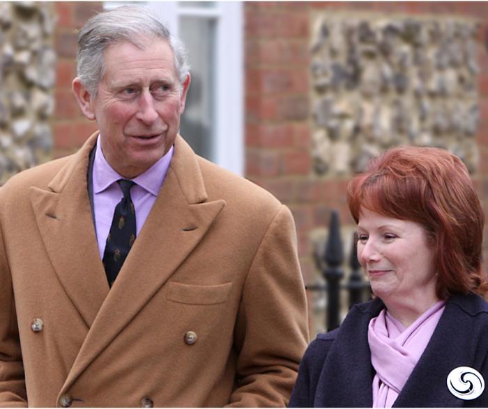 HRH The Prince of Wales and Hazel Blears MP