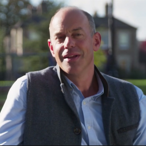 Phil Spencer in Poundbury