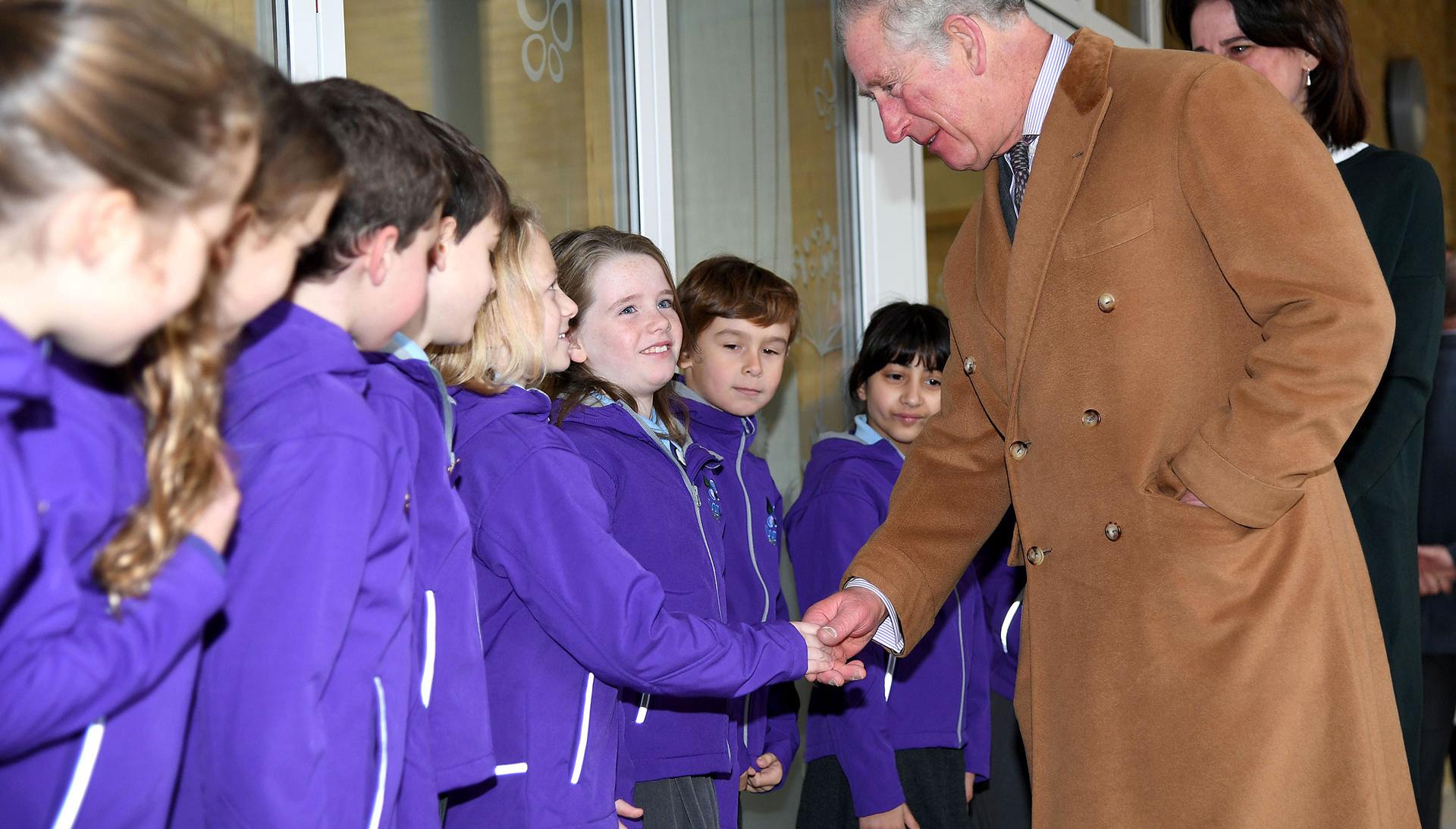 Prince Charles November 2017 visit to Poundbury, Dorset