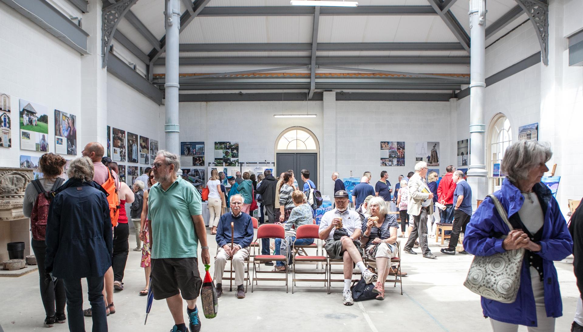 Community event in Poundbury