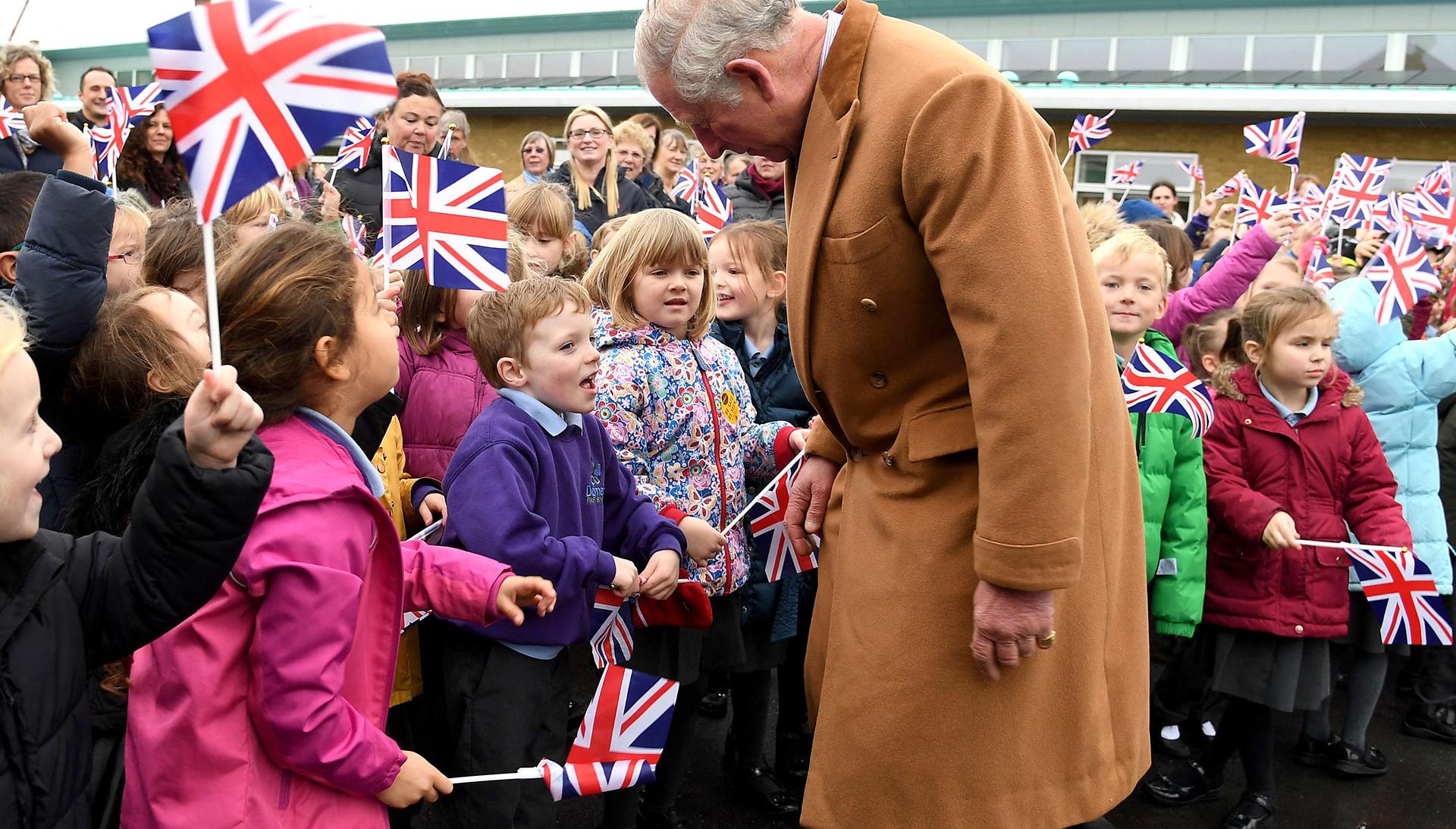 Prince Charles, November 2017 visit, Damers First School