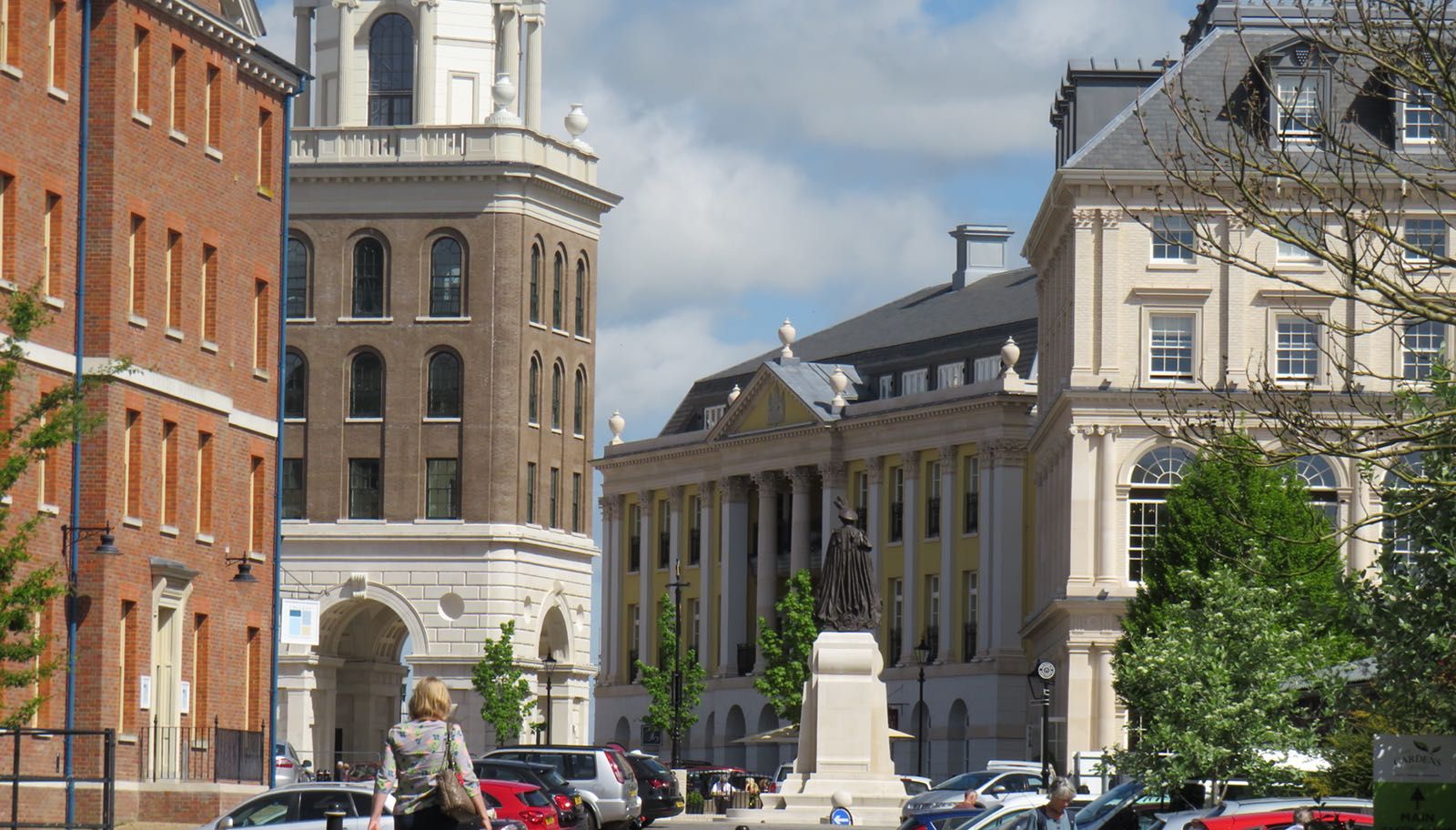 View towards Queen Mother Square