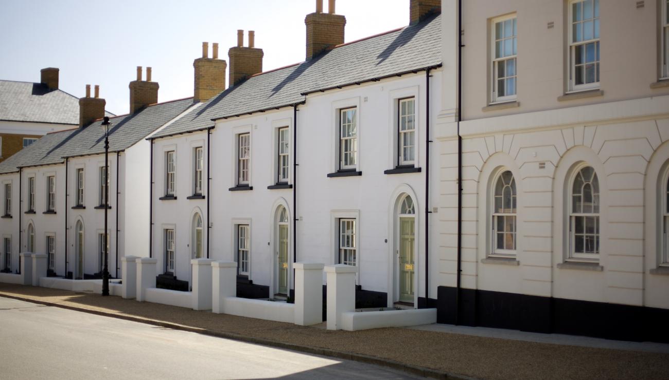 Homes in Poundbury