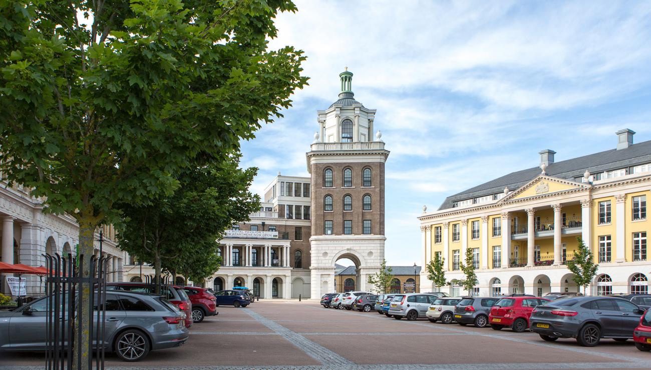 Queen Mother Square - Poundbury.co.uk