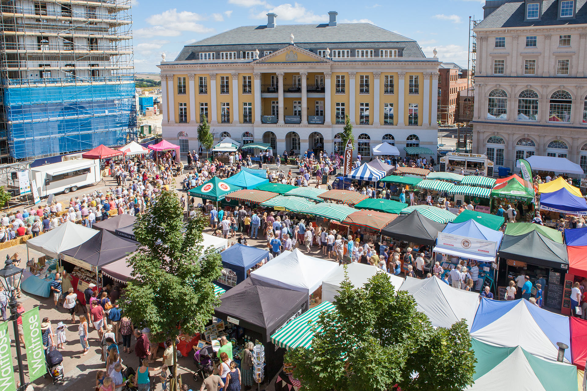 The Dorset Food Festival is an annual food festival in Queen Mother Square each August