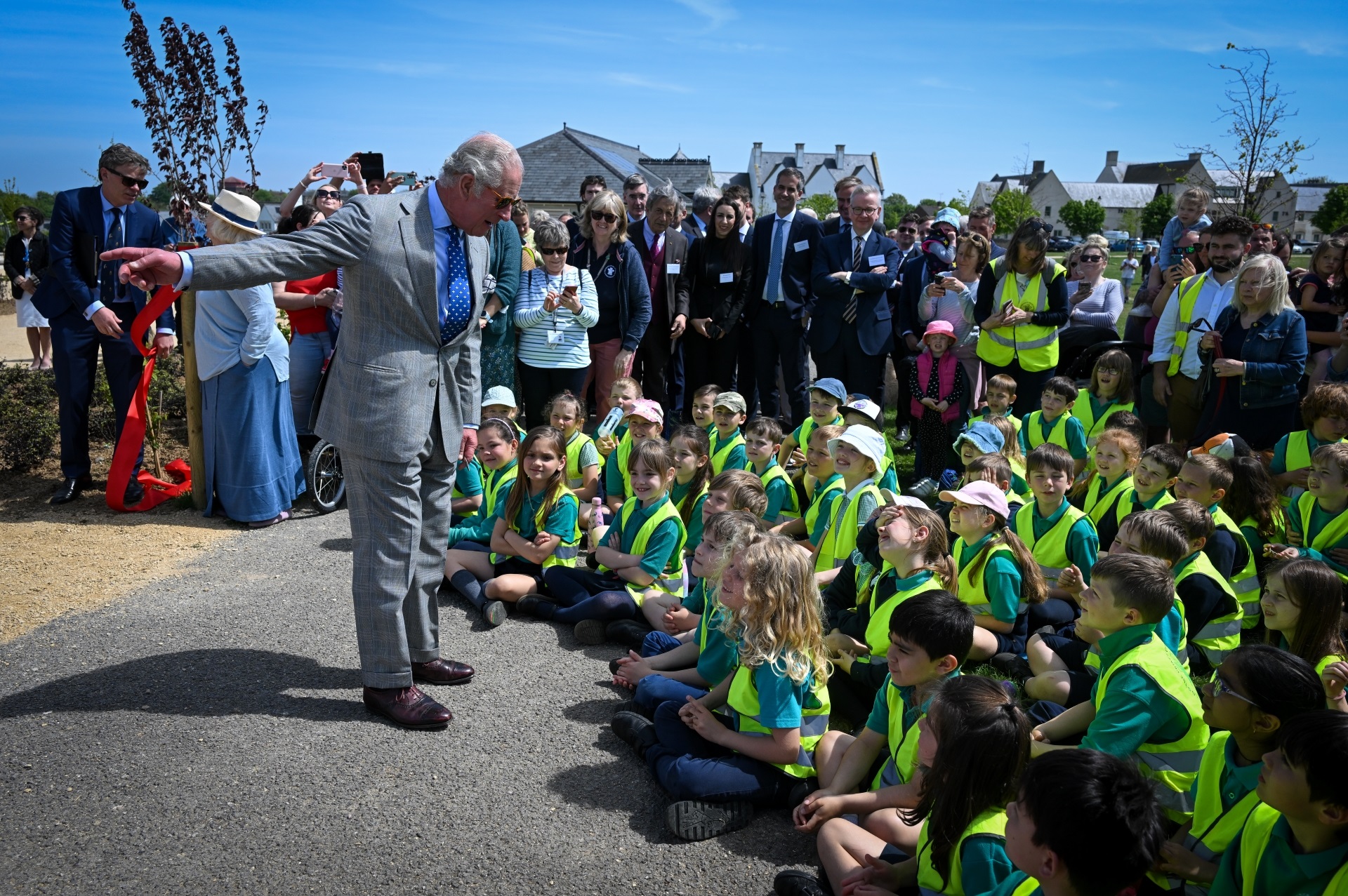 Opening of Great Field play area May 2022