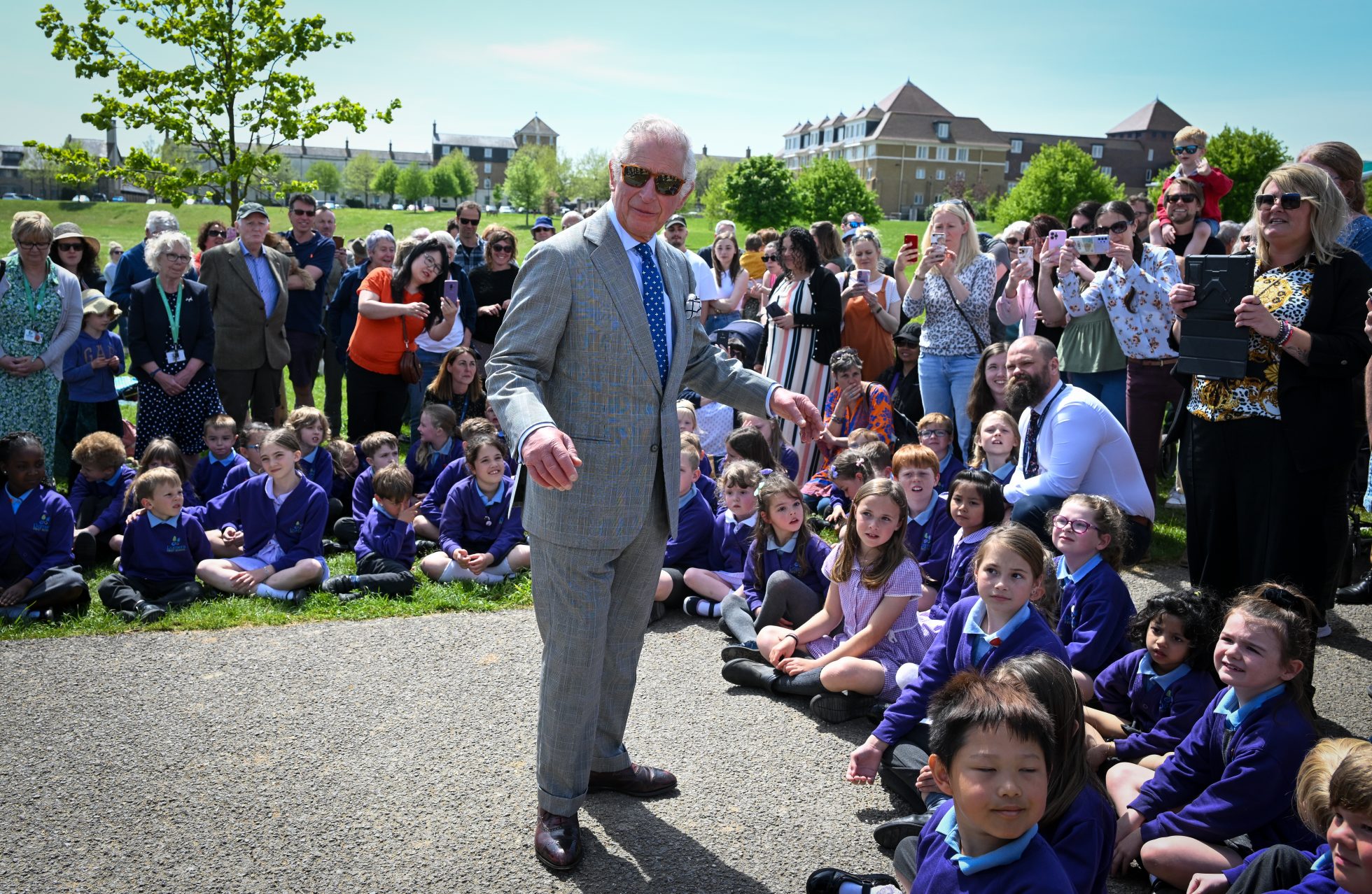 Opening of Great Field play area May 2022